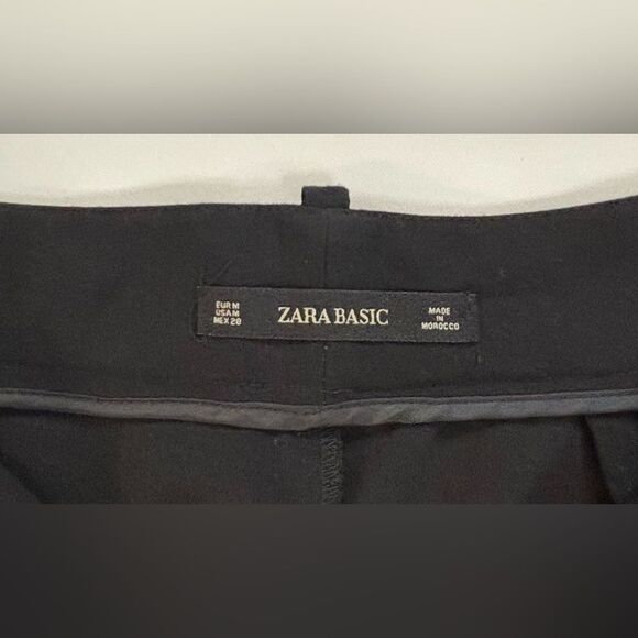 Zara Logo tuxedo pants cropped EUC - Picture 5 of 12